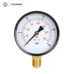 Manometro con cassa in acciaio da 63 mm