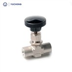 Valvola a sfera 2-PC con estremità filettata doppia femmina Bsp/NPT