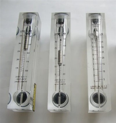 Rotametro del tubo di flusso dell'acqua a gas